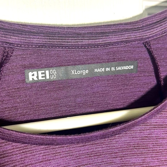 REI CO-OP Women’s Midweight Base Layer Long-Sleeve Purple Size X-Large Athletic - Picture 5 of 10